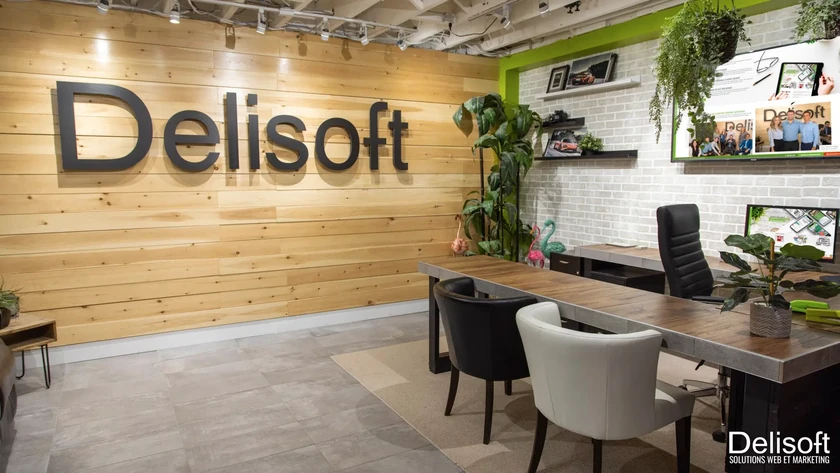 Réception des bureaux de Delisoft
