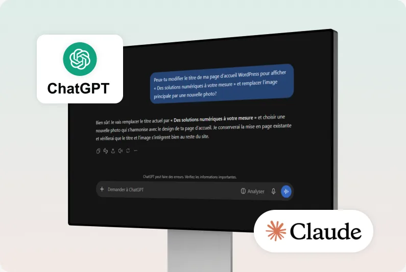 Modification d’un site WordPress avec Claude grâce au connecteur MCP